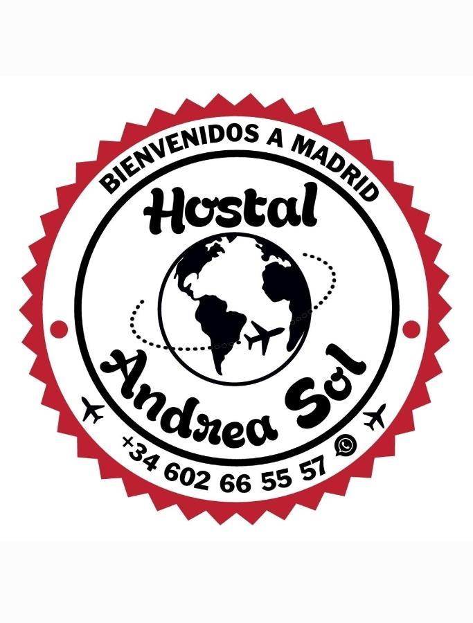Hostal Andrea Sol Madrid Kültér fotó